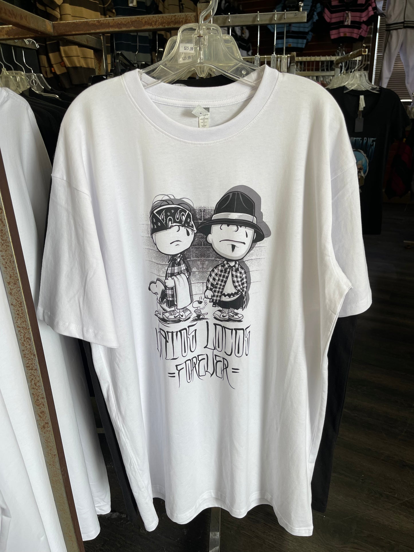 PachucosRus Cholo Brown Tee (Black, White, Grey)